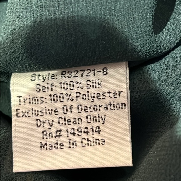 Johnny Was Marzanna Silk Dress - Picture 10 of 12